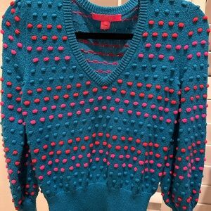 Lilly Pulitzer Blue and Pink Sweater